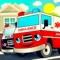 Icon Ambulance truck road simulator