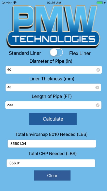 Resin Calculator