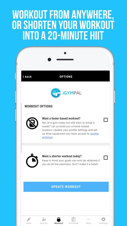 iGymPal: Fitness Coach screenshot-3