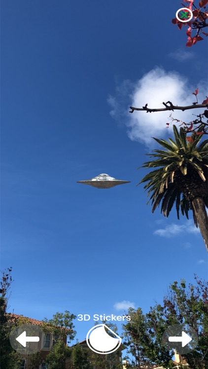 Augmented Reality UFO Stickers screenshot-8