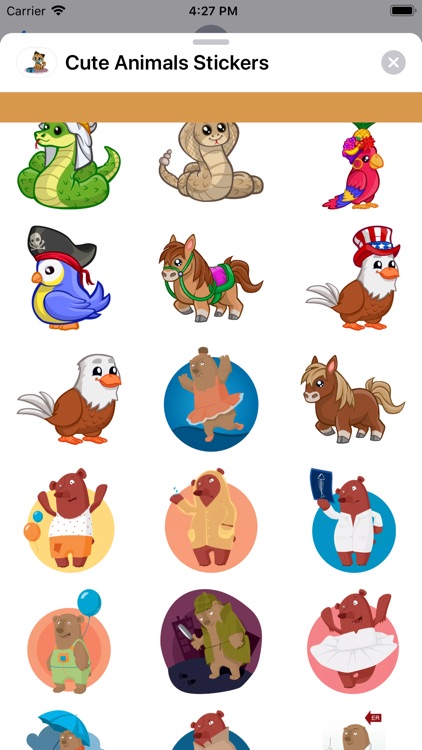 Cute Animals - Stickers