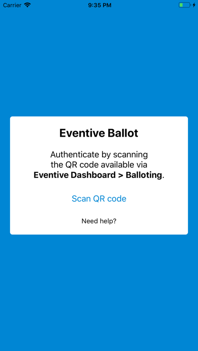 How to cancel & delete Eventive Ballot from iphone & ipad 1