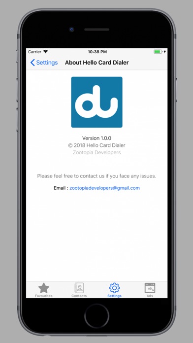 Hello Card Dialer Pro screenshot 4
