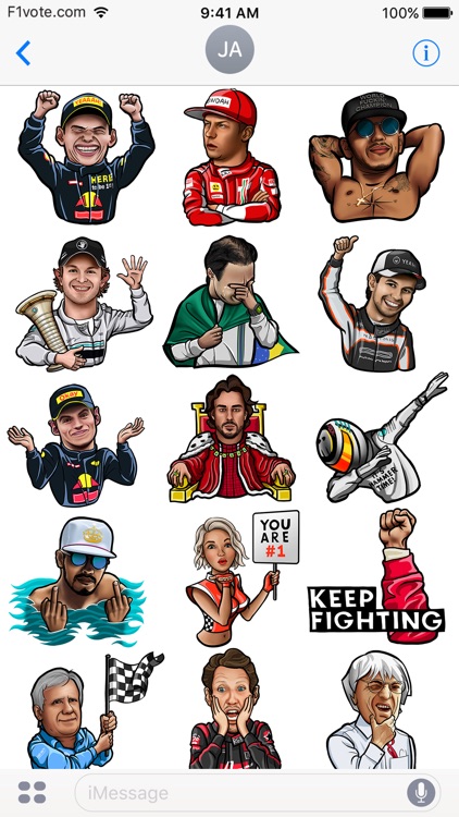 Drivers Stickers about formula 1 racing sport