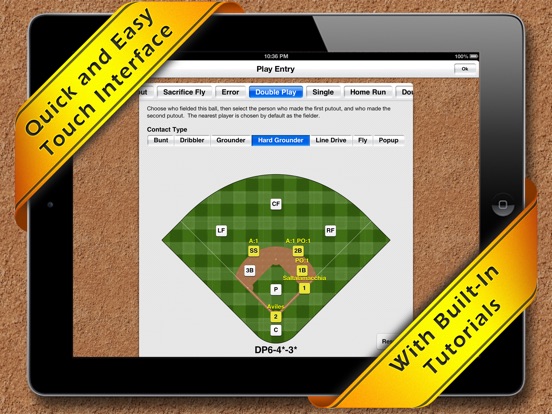 softball team stat keeper apps