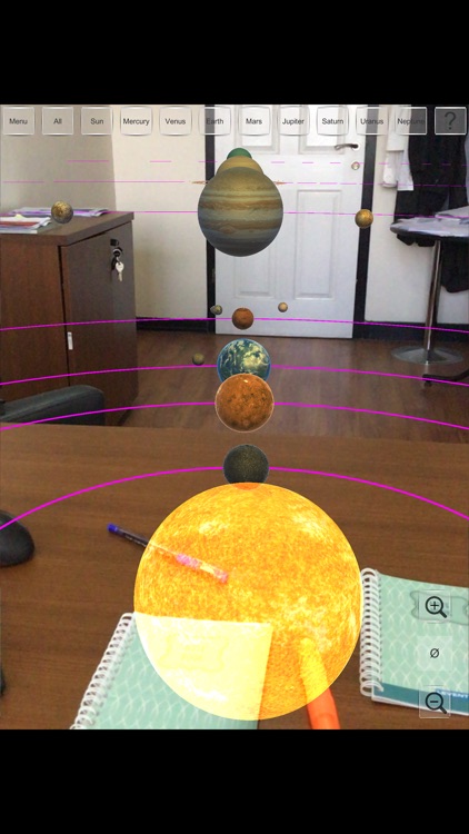 AR Solar System: AR Planets