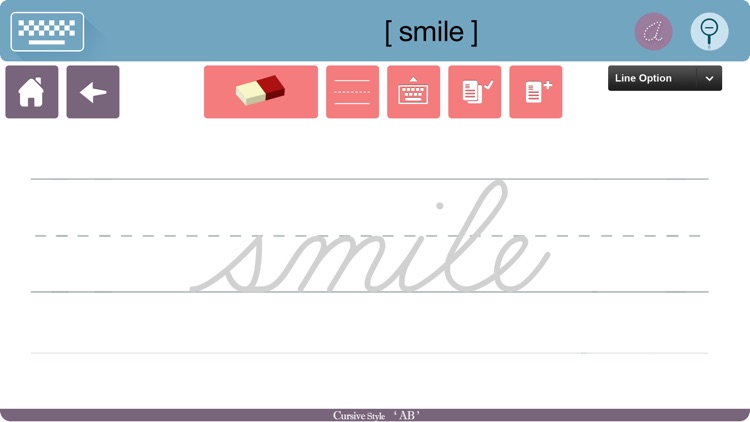 Cursive Writing AB Style screenshot-4