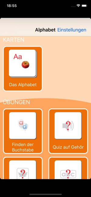 German Alphabet Learning Cards