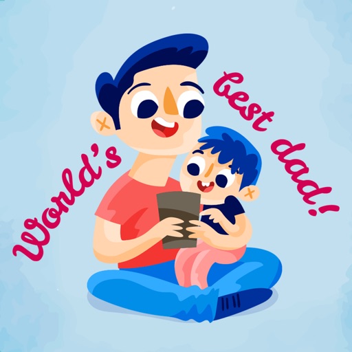 Father's Day Hero Stickers icon