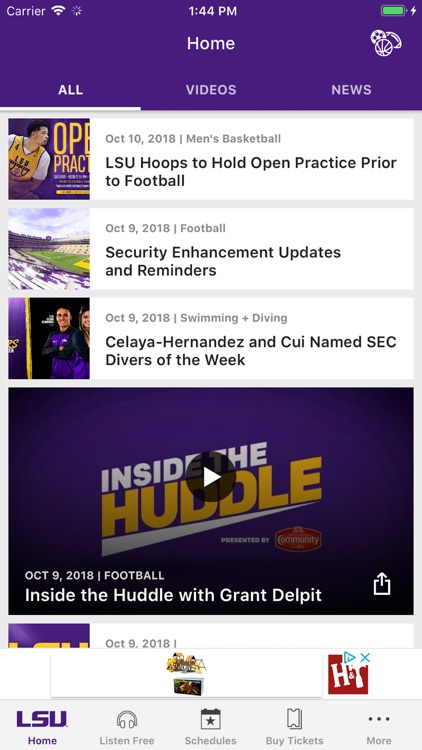 LSU Sports Mobile