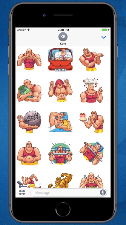 Bodybuilder! Stickers