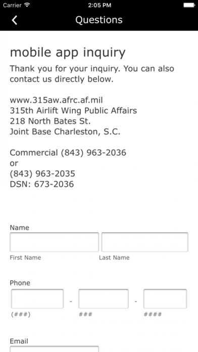 How to cancel & delete 315th Airlift Wing from iphone & ipad 4