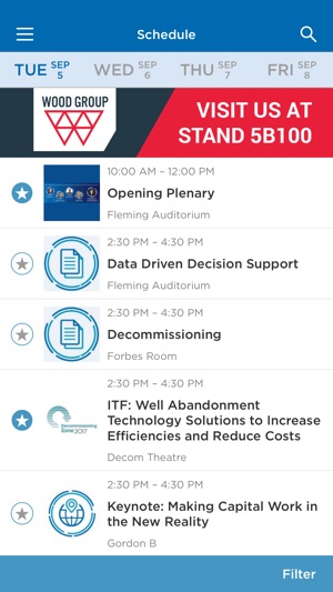 Offshore Europe 2017 Official App(圖3)-速報App