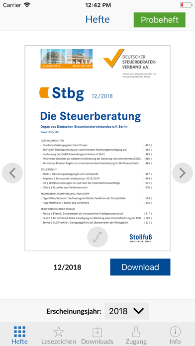 How to cancel & delete Stbg – Die Steuerberatung from iphone & ipad 1
