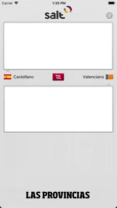 Captura 2 Traductor Valenciano - Salt iphone