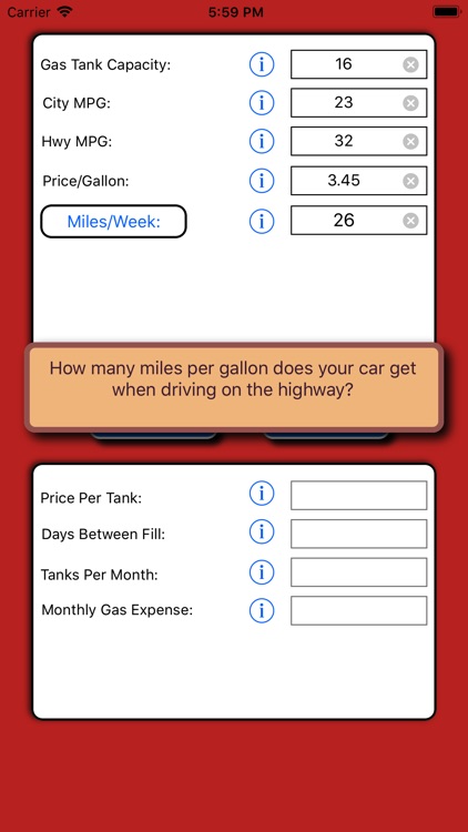 Gas Expense Calculator screenshot-3