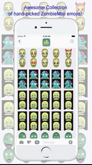 ZombieMoji - Zombie Emojis Custom Keyboard(圖4)-速報App