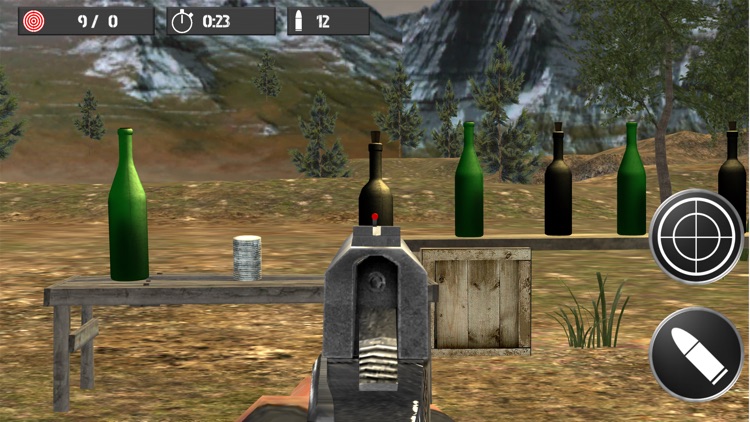 Shooting practice with bottles screenshot-4