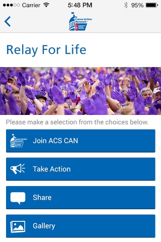 ACS CAN Advocacy screenshot 2