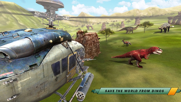 Wild Dinosaur Hunt Helicopter