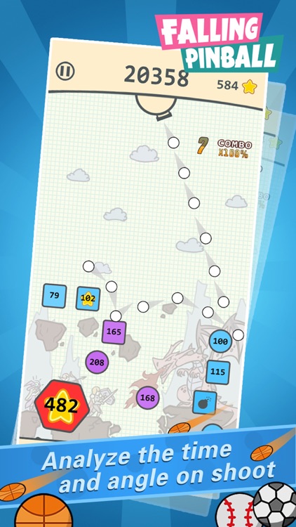 Falling Pinball ！Dancing Balls