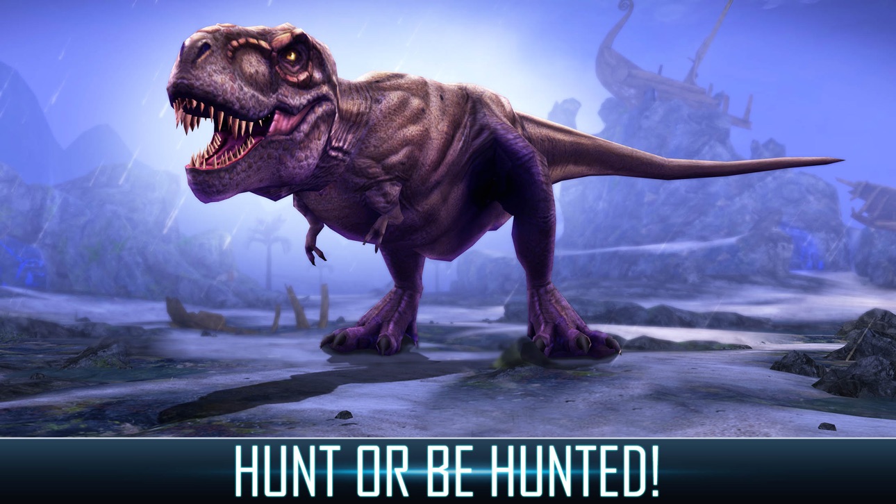 Dino Hunter: Deadly Shores Hack screenshot 2 - iOS game interface