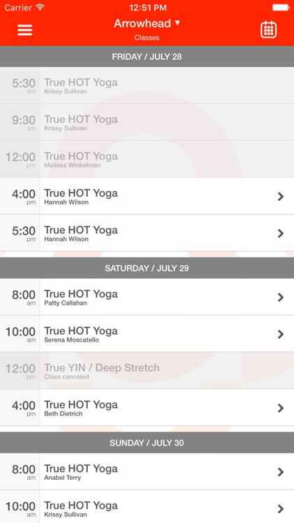 True Hot Yoga