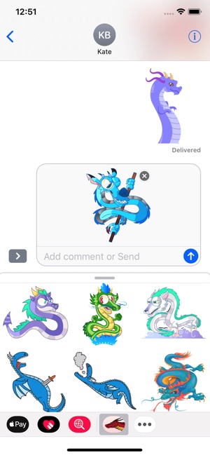 Monster Dragon Stickers(圖2)-速報App