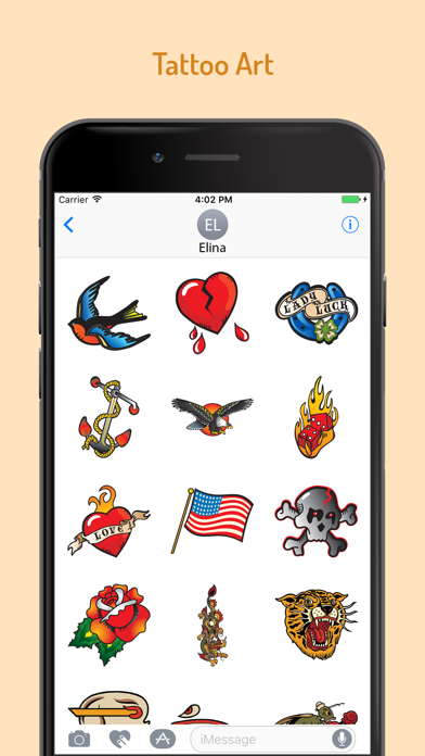 How to cancel & delete Tattoo Art Sticker from iphone & ipad 1