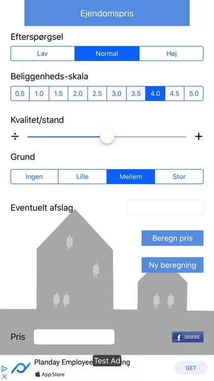 Ejendomspris - Hammerslag