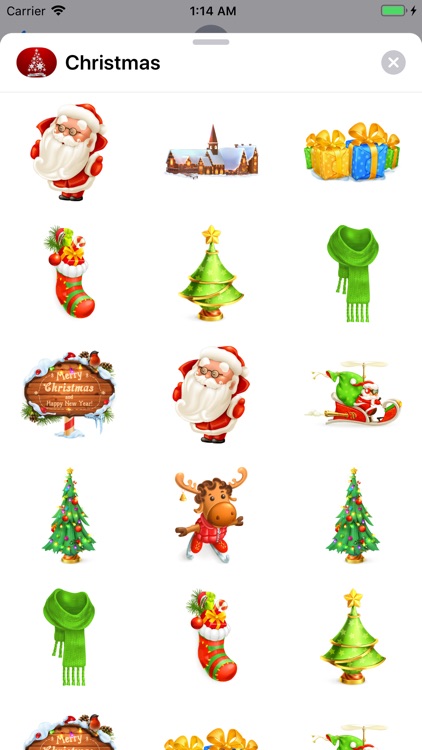 Ho Ho Ho Christmas Stickers IM