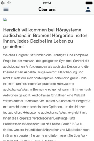 audio.hansa Hörsysteme screenshot 2