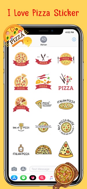 Loving Hot Pizza Stickers(圖3)-速報App