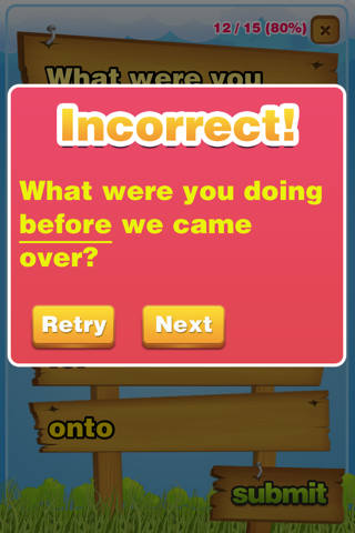 Prepositions Grammar Quiz K-5 - náhled