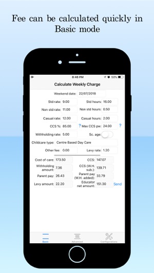 Educator Fee Calculator