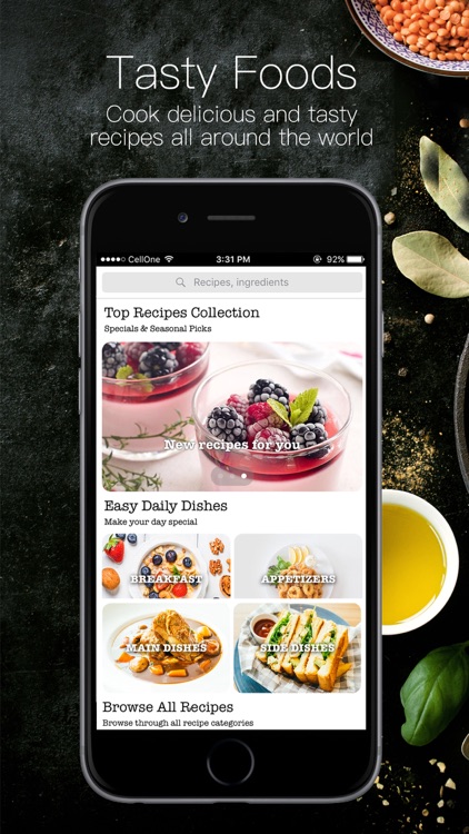 Healthy and Easy Recipes screenshot-0