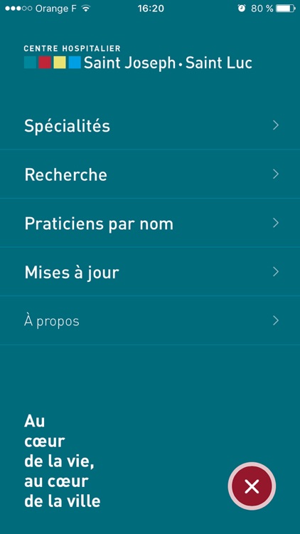 Annuaire medecins - CHSJSL