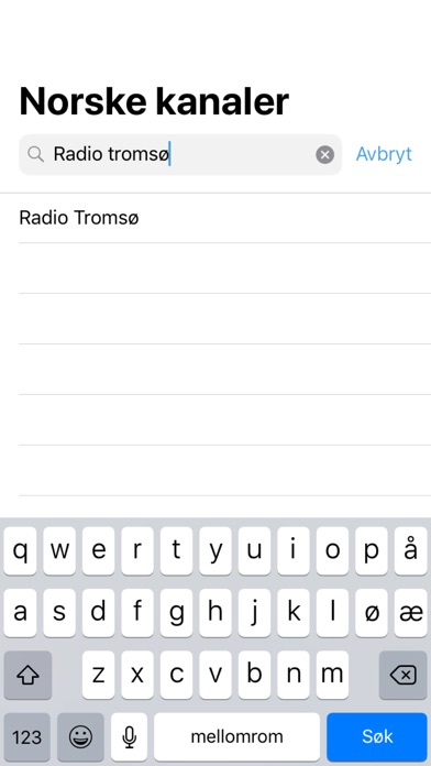 Radioappen Radio - nettradio screenshot 3