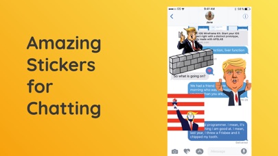 Donald Trump Funny Comic Emoji screenshot 3