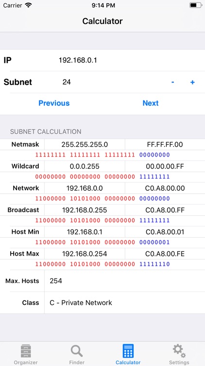 Subnet Calc Pro