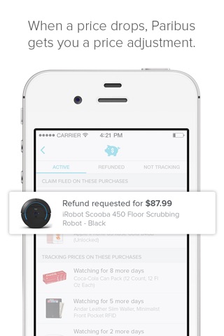 Paribus: Money Back Shopping screenshot 3