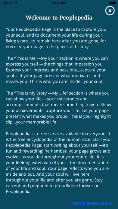 Peoplepedia screenshot 3