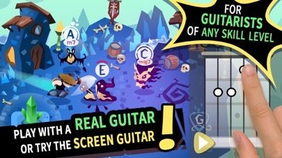 How to cancel & delete Slashy Chords: Guitar Warriors from iphone & ipad 1