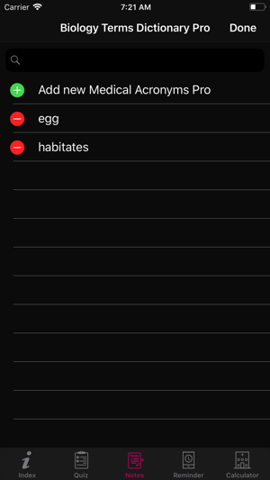 Biology Terms Dictionary Pro(圖9)-速報App