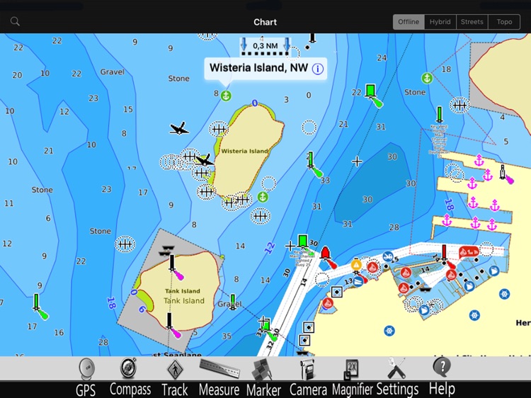 Strait of Bonifacio Chart Pro