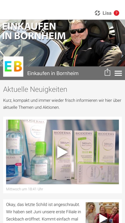 Einkaufen in Bornheim