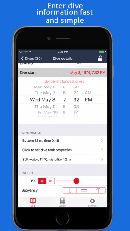 My Log Buddy - logbook for SCUBA divers
