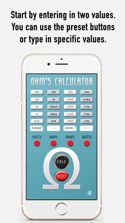 Ohm's Law Calculator!