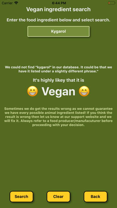 Vegan plan / Vegan food screenshot 2