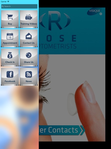 Visique Rose Optometrists screenshot 2